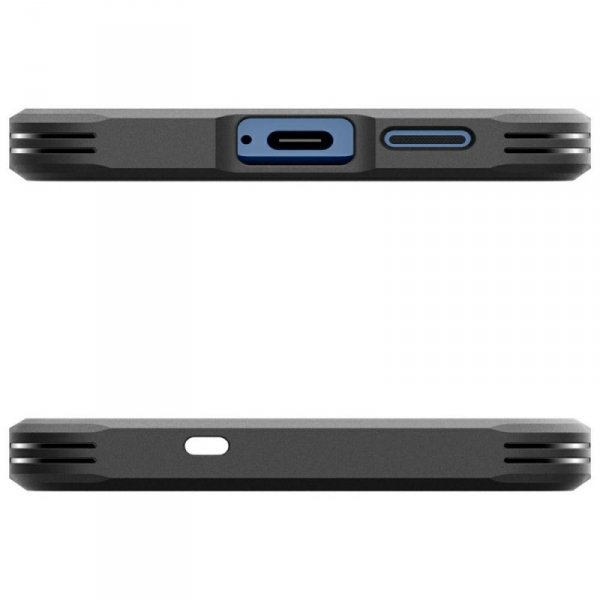 Etui Spigen Tough Armor MagSafe do       Samsung Galaxy S25 czarny