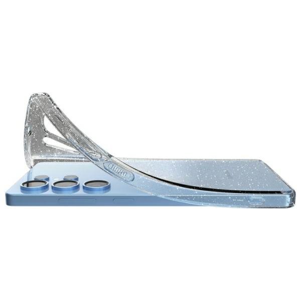 Etui Spigen Liquid Crystal Glitter do    Samsung Galaxy S25 Ultra przezroczysty
