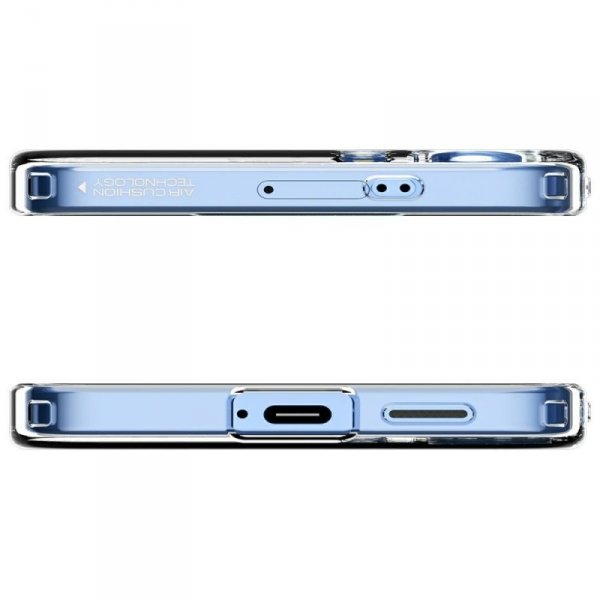 Etui Spigen Liquid Crystal do Samsung    Galaxy S25+ przezroczysty