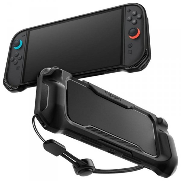 Etui Spigen Rugged Armor do Nintendo     Switch 2 czarny