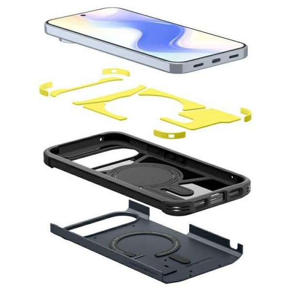 Etui Spigen Tough Armor MAG MagSafe do   Google Pixel 10 Pro XL szary