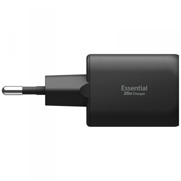 Ładowarka sieciowa Spigen Essential      EE352EU 35W USB-C/USB-A czarny