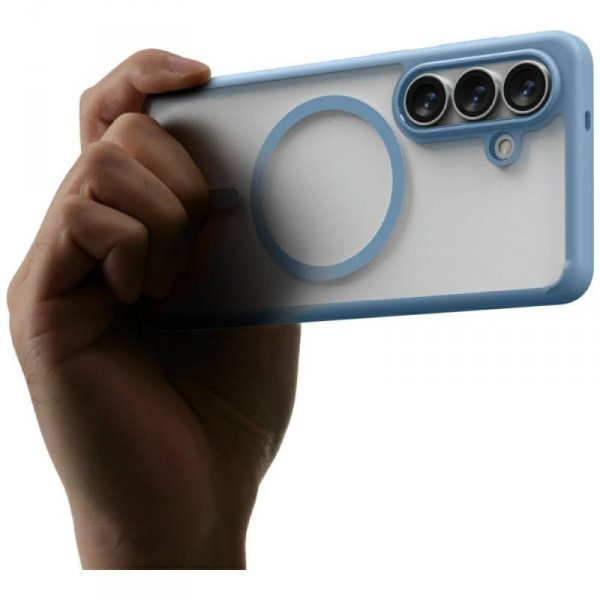 Etui Spigen Ultra Hybrid Mag MagSafe do Samsung Galaxy S26+ light blue