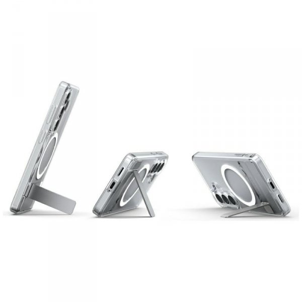 Etui Spigen Ultra Hybrid S Mag MagSafe do Samsung Galaxy S26 clear white