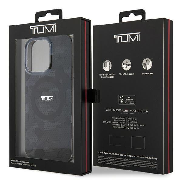 Tumi TUHMP15LDLCAG iPhone 15 Pro 6.1&quot; szary/grey hardcase Camo Print MagSafe
