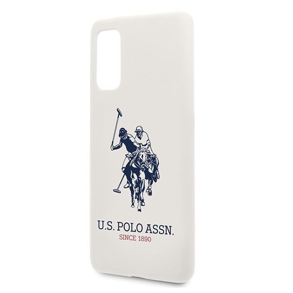US Polo USHCS62SLHRWH S20 G980biały/white Silicone Collection