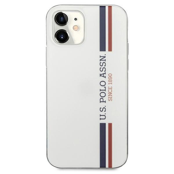 US Polo USHCP12SPCUSSWH iPhone12 mini 5,4&quot; biały/white Tricolor Collection