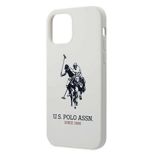 US Polo USHCP12LSLHRWH iPhone 12 Pro Max6,7&quot; biały/white Silicone Collection