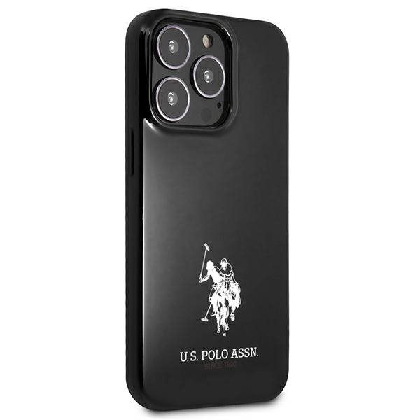 US Polo USHCP13LUMHK iPhone 13 Pro / 13 6,1&quot; czarny/black hardcase Horses Logo
