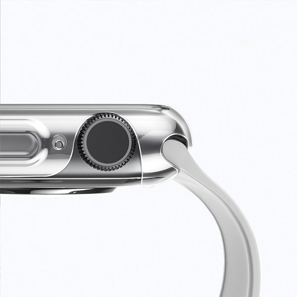 UNIQ etui Garde Apple Watch Series4/5/6/SE/SE2 44mm. szary/smoked grey
