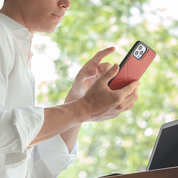 UNIQ etui Transforma iPhone 12/12 Pro6,1&quot; czerwony/coral red