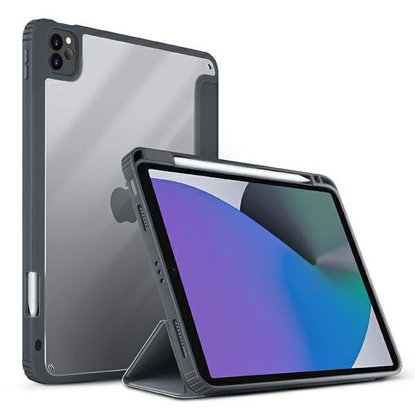UNIQ etui Moven iPad Pro 11&quot; (2021/2020) iPad Air 10.9&quot; (2022/2020) Antimicrobial szary/charcoal grey