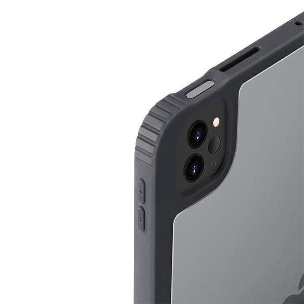 UNIQ etui Moven iPad Pro 11&quot; (2021/2020) iPad Air 10.9&quot; (2022/2020) Antimicrobial szary/charcoal grey