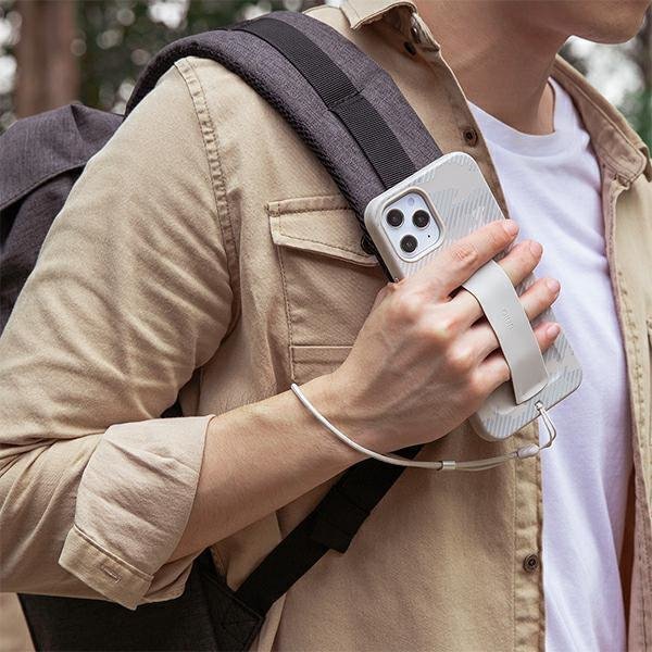 UNIQ etui Heldro iPhone 12 Pro Max 6,7&quot;beżowy moro/ivory camo Antimicrobial