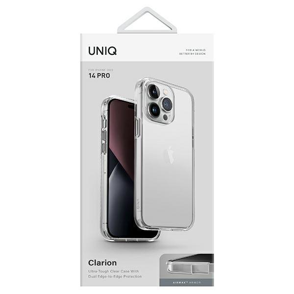 UNIQ etui Clarion iPhone 14 Pro 6,1&quot; Przeźroczysty/Lucent clear