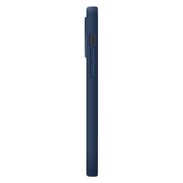 UNIQ etui Lino iPhone 14 Plus / 15 Plus 6.7&quot; niebieski/marine blue