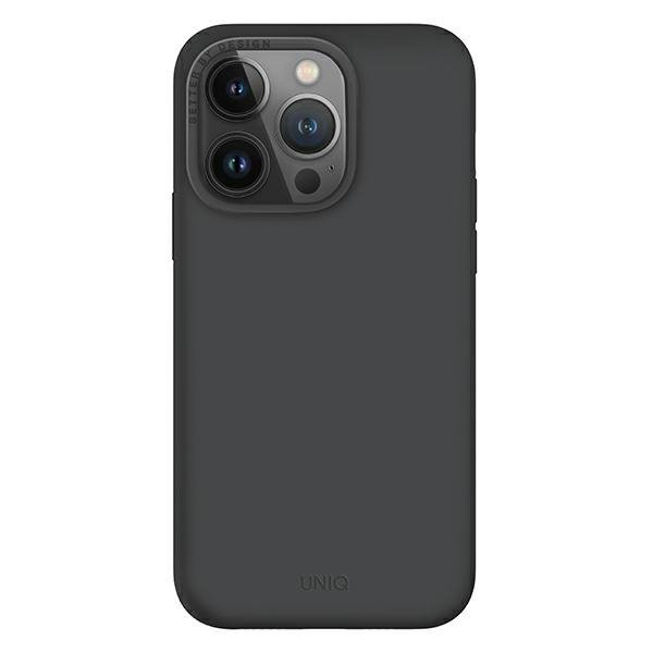 UNIQ etui Lino Hue iPhone 14 Pro Max6,7&quot; Magclick Charging szary/charcoal grey