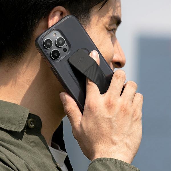 UNIQ etui Heldro Mount iPhone 14 Pro Max6,7&quot; szary/vapour smoke