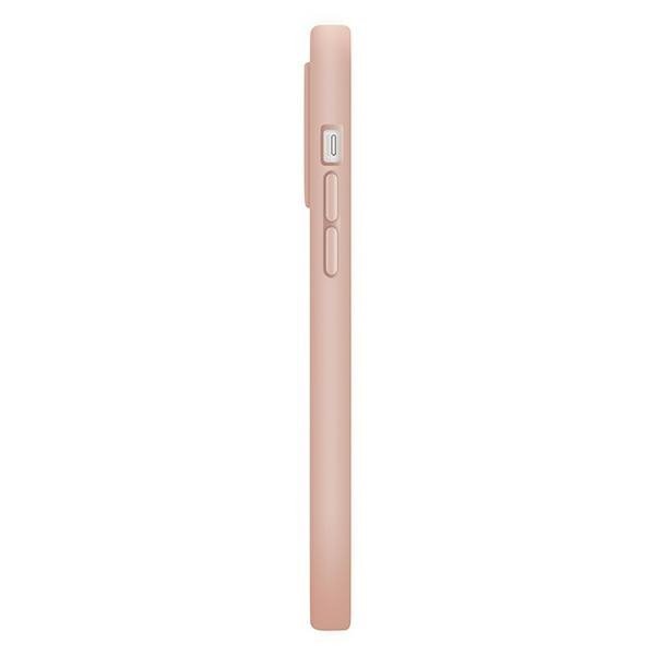 UNIQ etui Lino Hue iPhone 14 Plus / 15Plus 6.7&quot; Magclick Charging różowy/blush pink