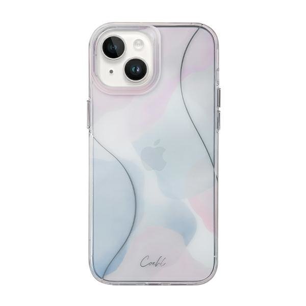 UNIQ etui Coehl Palette iPhone 14 Plus/ 15 Plus 6.7&quot; niebieski/dusk blue