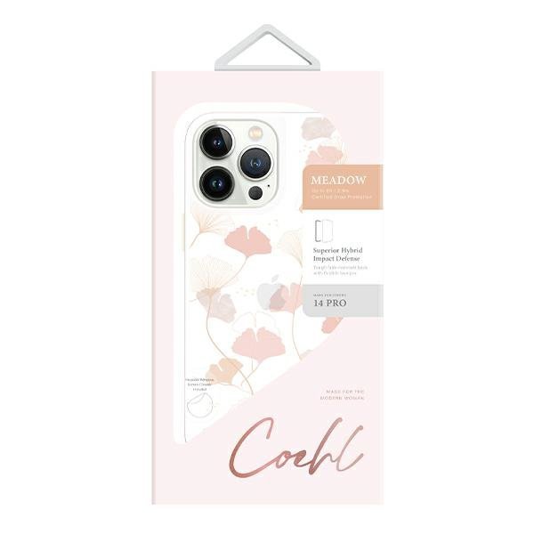 UNIQ etui Coehl Meadow iPhone 14 Pro6,1&quot; różowy/spring pink