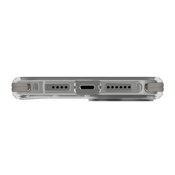 UNIQ etui Combat iPhone 15 Pro 6.1&quot;Magclick Charging szary/frost grey
