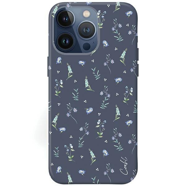 UNIQ etui Coehl Prairie iPhone 15 Pro6.1&quot;  granatowy/lavender blue
