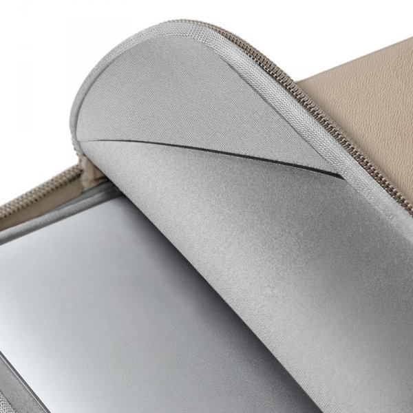 UNIQ torba Cyprus laptop Sleeve 14&quot; nude brown water-resistant neoprene