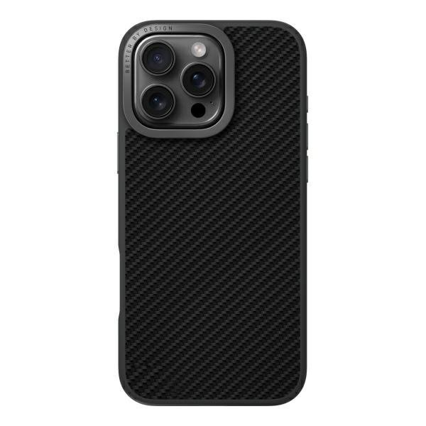 UNIQ etui Keva Max iPhone 16 Pro 6.3Magclick Charging czarny/black(carbon)