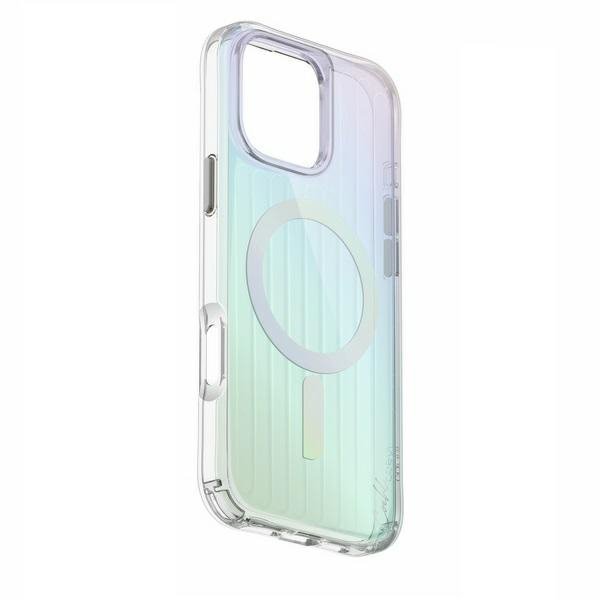 UNIQ etui Coehl Linear iPhone 16 Pro 6.3&quot; Magnetic Charging opal/iridescent
