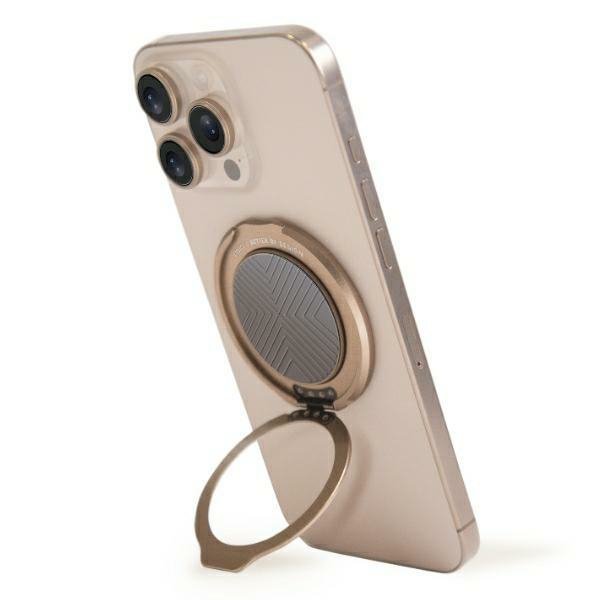 UNIQ Gripfit 360 Magnetic                Mount&Kickstand Uchwyt Magnetyczny szary/flint grey