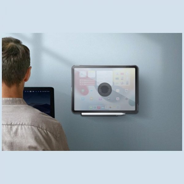 Uchwyt magnetyczny UNIQ SnapMount        samoprzylepny pomarańczowy/charcoal