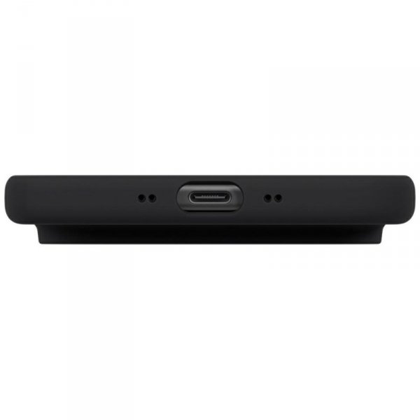 Etui UNIQ Lino do iPhone Air Magclick    Charging szary