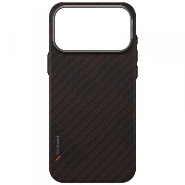 Etui UNIQ Keva EDGE do iPhone 17 Pro Max Magclick Charging pomarańczowy