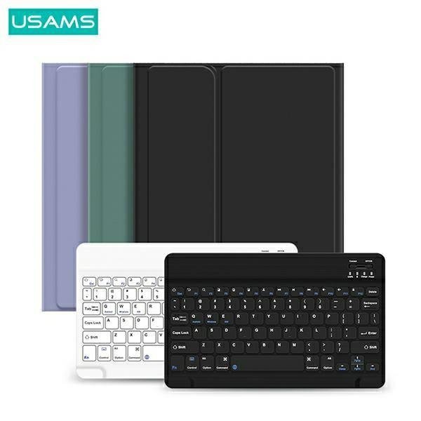 USAMS Etui Winro z klawiaturą iPad Pro 11&quot; zielone etui-biała klawiatura/green cover-white keyboard IP011YRXX02 (US-BH645)