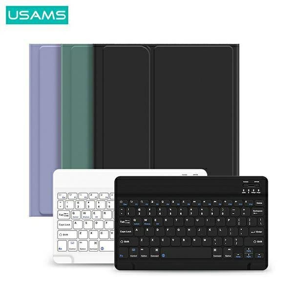 USAMS Etui Winro z klawiaturą iPad Pro 11&quot; fioletowe etui-biała klawiatura/purple cover-white keyboard IP011YRXX03 (US-BH645)