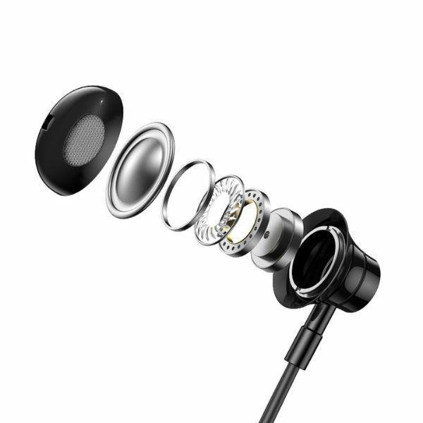 USAMS Słuchawki Bluetooth 5.3 YQ24series YQ bezprzewodowe czarny/black
