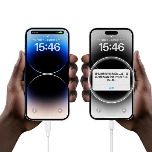 USAMS Ład. siec. 18W + kabel Lightning/USB-A Fast Charging biały/white series SC SCXLTZ03