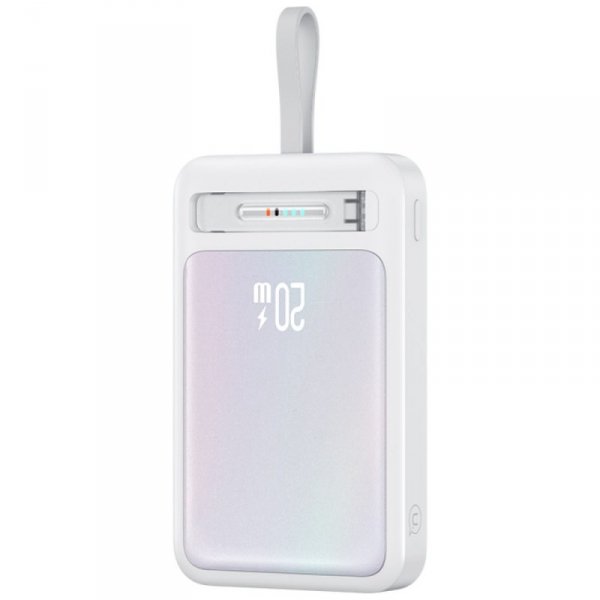Powerbank USAMS XM Series CD219 10000mAh Magnetic Wireless różowy