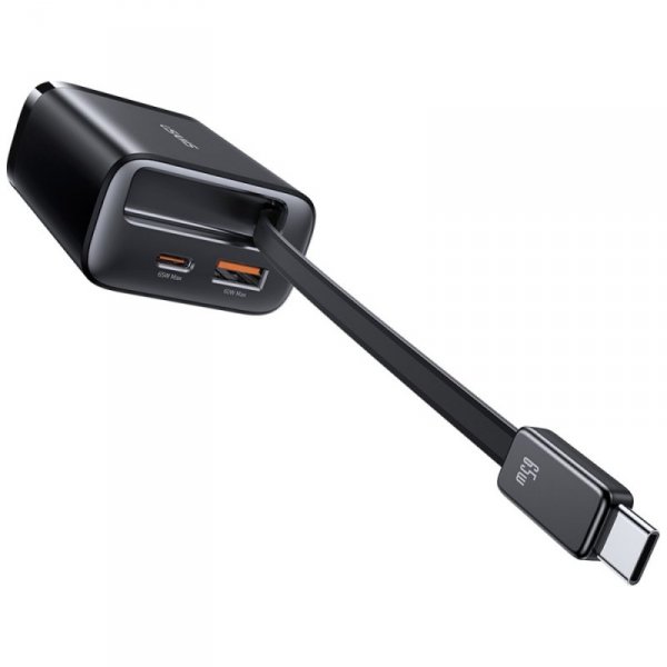 Ładowarka sieciowa USAMS Xiang Series    CC299 65W 1xUSB-C 1xUSB-A + kabel USB-C biały