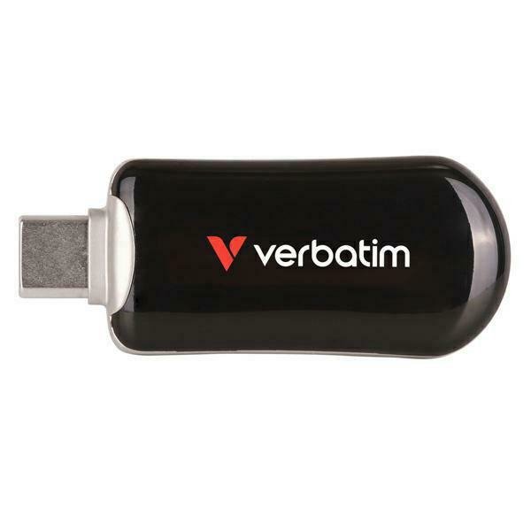Pendrive Verbatim Plectra 256GB USB-C    czarny/black 30226