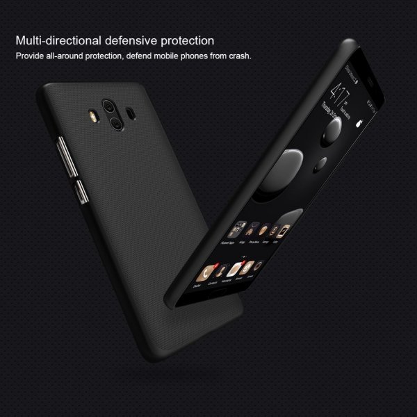 NILLKIN SUPER FROSTED SHIELD PLECKI DO HUAWEI MATE 10 (czarny)