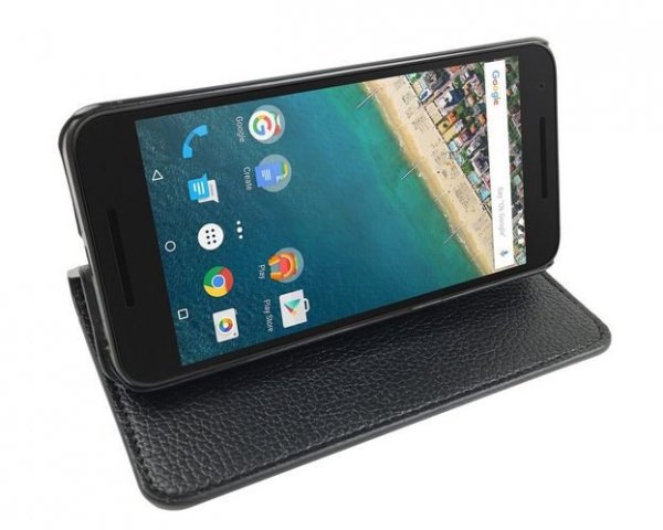 Etui Futerał Book Case do Google LG Nexus 5X (czarny)