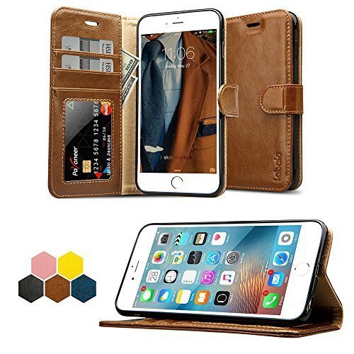 Labato Etui Futerał Wallet Case Apple iPhone 6+/6S+ 5.5 (brązowy)