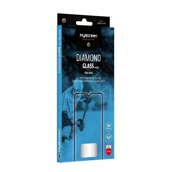 MS Diamond Glass Edge FG Huawei P40 czarny/blackFull Glue