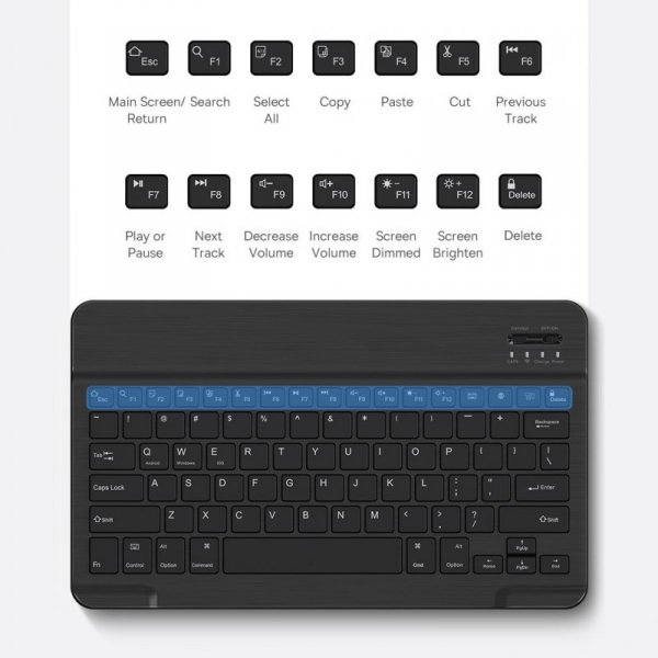 Baseus Brilliance etui z klawiaturą na iPad Pro 11&quot; (2018 / 2020 / 2021) biały (ARJK000002)