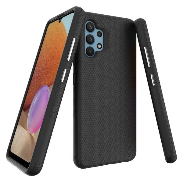 X-GUARD DUAL LAYER RUGGED CASE Pancerne etui Samsung Galaxy A32 4G (czarny)