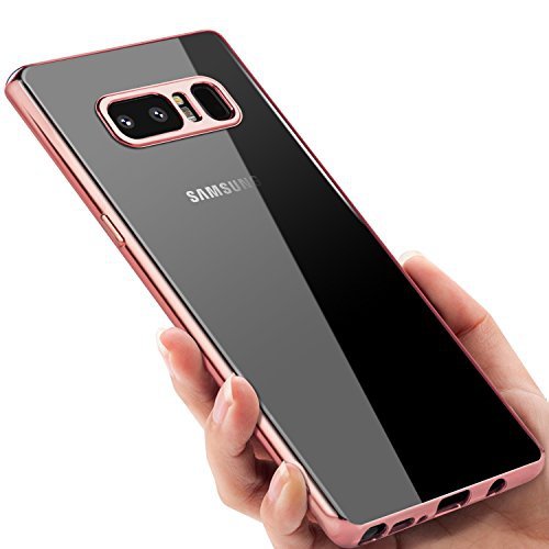 ETUI ELEGANCE PLATE - Samsung Galaxy NOTE 8 (pink)