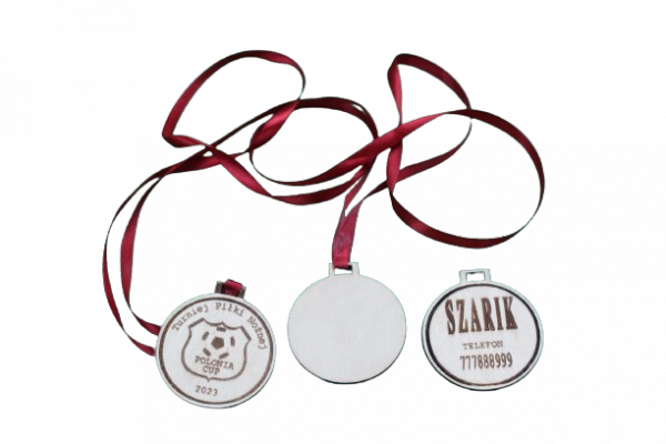 Mistrzowskie odznaczenie - personalizowany medal