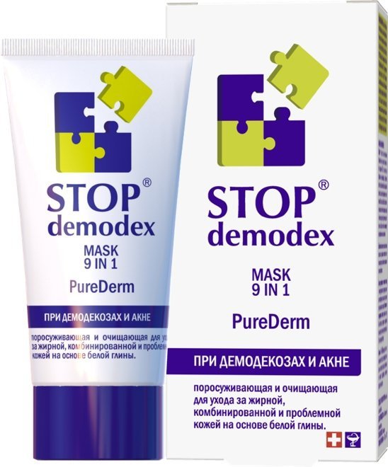 Maseczka 9 w 1 Purederm Stop Demodex, 50 ml